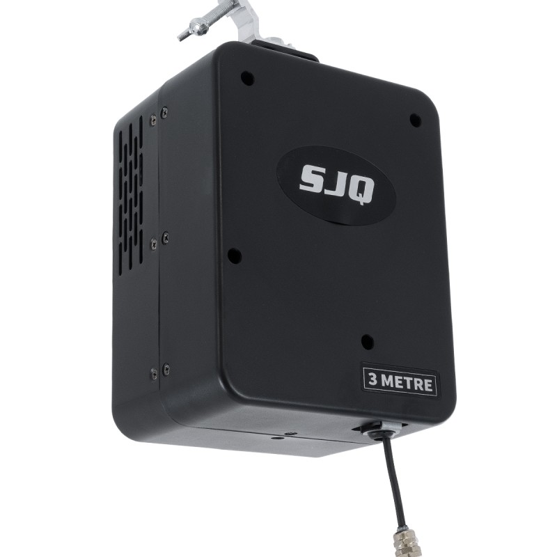 GloboStar® 51202 LIFT BALL Επαγγελματικό Φωτιστικό Ειδικών Εφέ Φ30cm KINETIC BALL Light CREE LED 4in1 15W - 15 x 1W LED SMD Chips RGBW - Μέγιστο Μήκος Ανύψωσης 3.5 Μέτρα - AC 220V-240V DMX512 Display on Body - Μαύρο - Μ17 x Π13 x Υ26cm - 2 Χρόνια Εγγύση