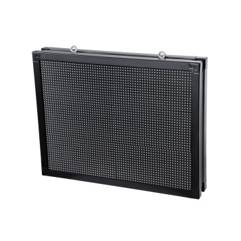 GLOBOSTAR® DISPLAY 90805 Κυλιόμενη Ψηφιακή Επιγραφή 64x48cm P10 Διπλής Όψης LED AC 220-240V Αδιάβροχο IP65 Πράσινο - WiFi Control μέσω FK APP - Αισθητήρας Θερμοκρασίας & Υγρασίας - Μ70 x Π11 x Υ54.5cm - 2 Χρόνια Εγγύηση