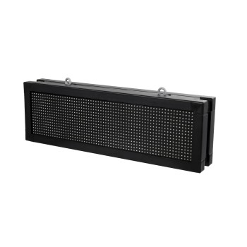 GLOBOSTAR® DISPLAY 90269 Κυλιόμενη Ψηφιακή Επιγραφή 64x16cm P10 Διπλής Όψης LED AC 220-240V Αδιάβροχο IP65 RGB - WiFi Control μέσω FK APP - Αισθητήρας Θερμοκρασίας & Υγρασίας - Μ70.5 x Π11 x Υ22.5cm - 2 Χρόνια Εγγύηση