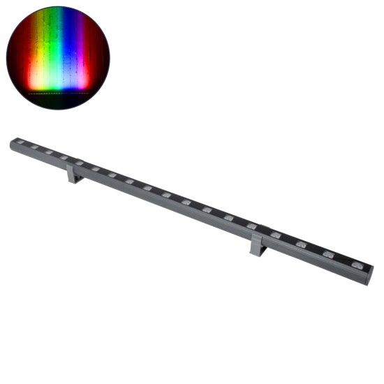 GLOBOSTAR® WASHER-PANDA 90585 Μπάρα Φωτισμού Wall Washer LED 36W 3060lm 15° DC 24V Αδιάβροχο IP65 Πολύχρωμο RGBW Dimmable DMX512 - Γκρι Ανθρακί - Μ100 x Π4 x Υ3.5cm - 3 Χρόνια Εγγύηση GloboStar® WASHER-PANDA 90585 Μπάρα Φωτισμού Ultra Slim Wall Washer LED 36W 3060lm 15° DC 24V Αδιάβροχο IP67 Μ100 x Π4 x Υ3.5cm Πολύχρωμο RGBW DMX512 - Γκρι Ανθρακί - 3 Χρόνια Εγγύηση