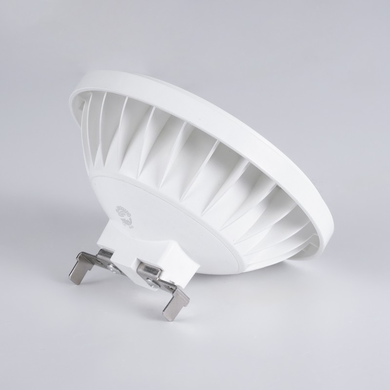 GloboStar® S-40004 Σποτ LED G53 AR111 15W 1500lm 12° AC 220-240V IP20 Φ11 x Υ7cm Ψυχρό Λευκό 6000K - 1 Χρόνο Εγγύηση