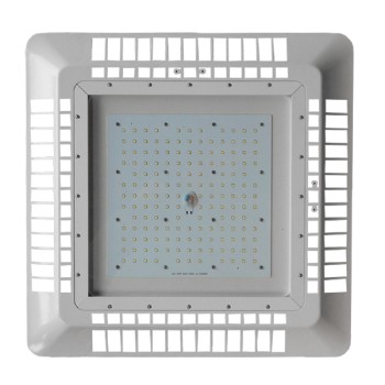 GloboStar® 115090 Φωτιστικό Οροφής για Βενζινάδικα Gas Station 140W AC 230V 19600lm 60° Αδιάβροχο IP65 Φυσικό Λευκό 5000K