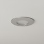 kelvo® KAPA KLV-101-0040 Χωνευτό Φωτιστικό Downlight Σποτ Μπάνιου για Λάμπα MR16 με Ντουί GU10 AC 220-240V Αδιάβροχο IP65 - Νίκελ Χρώμιο - Μ8.5 x Π8.5 x Υ4.2cm / Q7.5cm