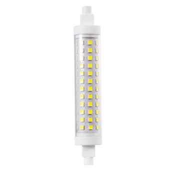 GLOBOSTAR® TUBINI 60396 Λάμπα R7S 118mm LED 12W 1452lm 360° AC 220-240V IP20 Ψυχρό Λευκό 6000K - Lumileds SMD Chip - Μ11.8 x Π2.2 x Υ2.2cm - 3 Χρόνια Εγγύηση