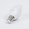 GloboStar® 60001 Λάμπα LED E14 C37 Κεράκι 4W 388lm 260° AC 220-240V IP20 Φ3.7 x Υ10cm Φυσικό Λευκό 4500K - 3 Years Warranty