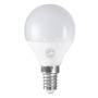 GLOBOSTAR® SPHERE 60013 Λάμπα E14 G45 LED 4W 388lm 260° AC 220-240V IP20 Φυσικό Λευκό 4500K - Lumileds SMD Chip - Λευκό Γαλακτερό - Μ4.5 x Π4.5 x Υ7.8cm - 3 Χρόνια Εγγύηση