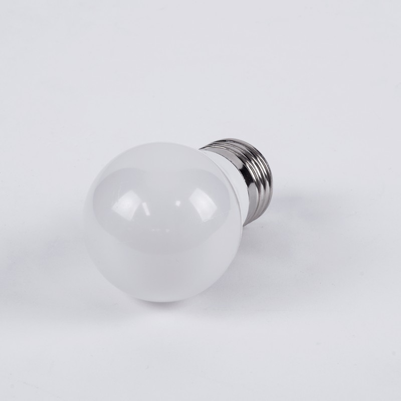 GloboStar® 60021 Λάμπα LED E27 G45 Γλομπάκι 6W 600lm 260° AC 220-240V IP20 Φ4.5 x Υ7.8cm Ψυχρό Λευκό 6000K - 3 Years Warranty