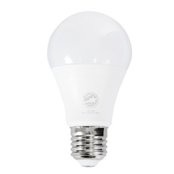 GLOBOSTAR® GLOBE 60046 Λάμπα E27 A60 LED 10W 970lm 260° AC 220-240V IP20 Φυσικό Λευκό 4500K Dimmable - Lumileds SMD Chip - Λευκό Γαλακτερό - Μ6 x Π6 x Υ11cm - 3 Χρόνια Εγγύηση