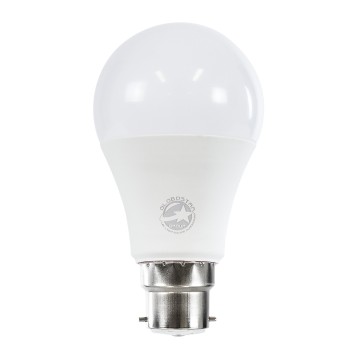 GLOBOSTAR® GLOBE 60052 Λάμπα B22 A60 LED 10W 970lm 360° AC 220-240V IP20 Φυσικό Λευκό 4500K - Lumileds SMD Chip - Λευκό Γαλακτερό - Μ6 x Π6 x Υ11cm - 3 Χρόνια Εγγύηση