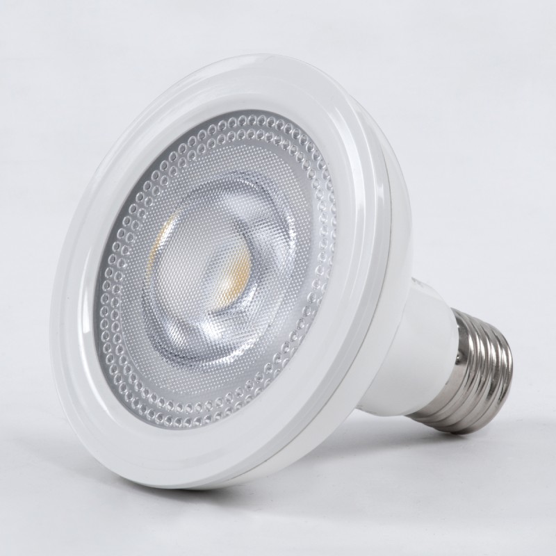 GloboStar® 60089 Λάμπα LED E27 PAR30 Σποτ 15W 1410lm 12° AC 220-240V IP20 Φ9.5 x Υ9.5cm Θερμό Λευκό 2700K - 3 Χρόνια Εγγύηση