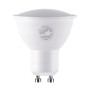 GLOBOSTAR® FLOODO 60105 Σποτ GU10 MR16 LED 8W 928lm 120° AC 220-240V IP20 Ψυχρό Λευκό 6000K Dimmable - Bridgelux SMD Chip - Μ5 x Π5 x Υ5.8cm - 3 Χρόνια Εγγύηση
