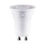 GLOBOSTAR® TINO 60111 Σποτ GU10 MR11 LED 3W 330lm 38° AC 220-240V IP20 Ψυχρό Λευκό 6000K - Bridgelux SMD Chip - Μ3.5 x Π3.5 x Υ4cm - 3 Χρόνια Εγγύηση