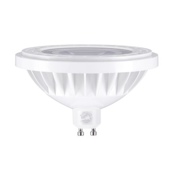GLOBOSTAR® BEAMAR 60126 Σποτ GU10 AR111 LED 15W 1500lm 12° AC 220-240V IP20 Ψυχρό Λευκό 6000K - Μ11 x Π11 x Υ6.6cm - 3 Χρόνια Εγγύηση