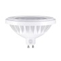 GLOBOSTAR® BEAMAR 60128 Σποτ GU10 AR111 LED 15W 1410lm 12° AC 220-240V IP20 Θερμό Λευκό 2700K - Μ11 x Π11 x Υ6.6cm - 3 Χρόνια Εγγύηση