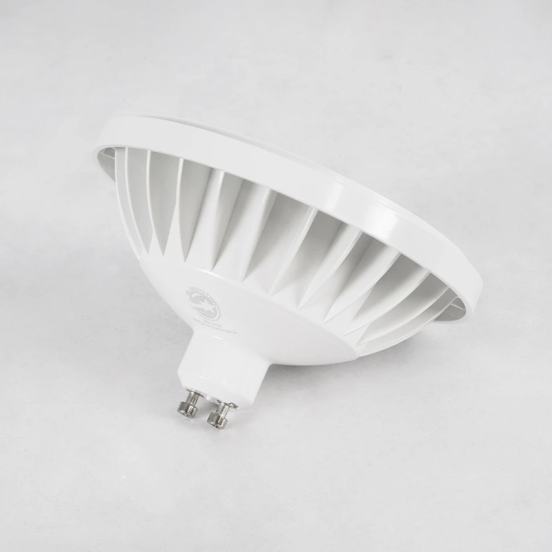 GloboStar® 60130 Σποτ LED GU10 AR111 12W 1164lm 36° AC 220-240V IP20 Φ11 x Υ6.6cm Φυσικό Λευκό 4500K Dimmable - 3 Χρόνια Εγγύηση