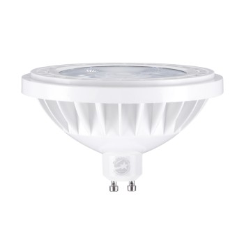 GLOBOSTAR® BEAMAR 60132 Σποτ GU10 AR111 LED 15W 1500lm 12° AC 220-240V IP20 Ψυχρό Λευκό 6000K Dimmable - Μ11 x Π11 x Υ6.6cm - 3 Χρόνια Εγγύηση