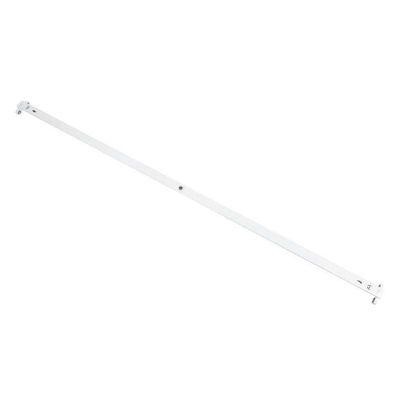 GloboStar® TUBATO 60154 Μεταλλικό Σκαφάκι για 2 x Λάμπες 150CM T8 G13 LED AC 220-240V IP20 Μ150 x Π7.2 x Υ4cm - 5 Χρόνια Εγγύηση