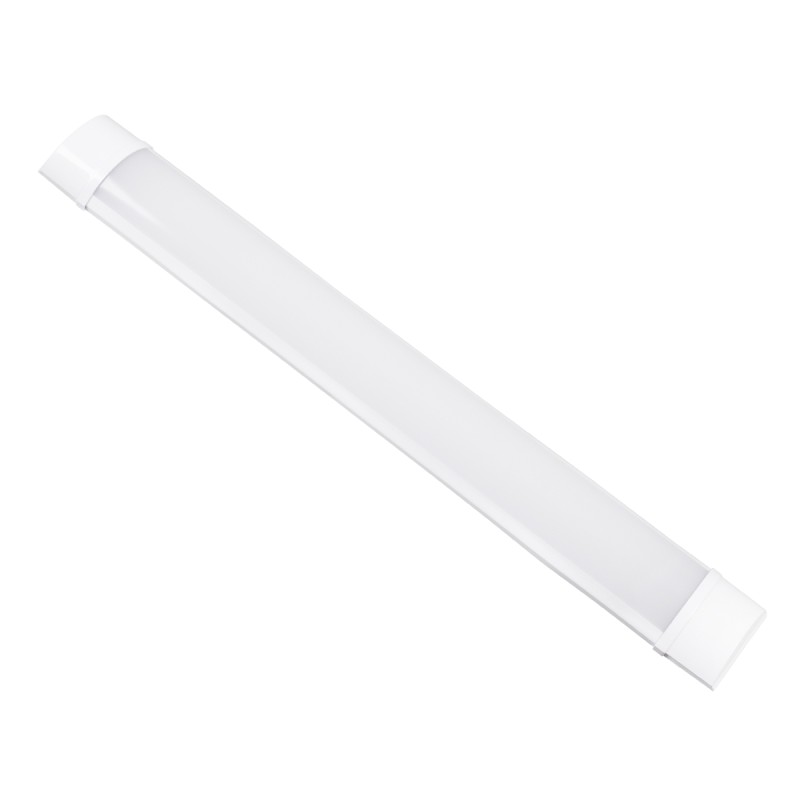 GloboStar® 60155 LED Γραμμικό Βιομηχανικό Φωτιστικό Tri-Proof 60cm 20W 1886lm 120° AC 220-240V Αδιάβροχο IP65 Μ60 x Π7.5 x Υ2.5cm Ψυχρό Λευκό 6000K - 2 Χρόνια Εγγύηση