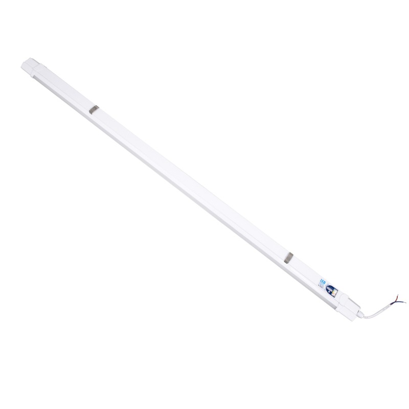 GloboStar® 60166 LED Γραμμικό Βιομηχανικό Φωτιστικό Tri-Proof 120cm 36W 3916lm 120° AC 220-240V Αδιάβροχο IP65 Μ120 x Π6 x Υ4cm Θερμό Λευκό 2700K - 3 Χρόνια Εγγύηση