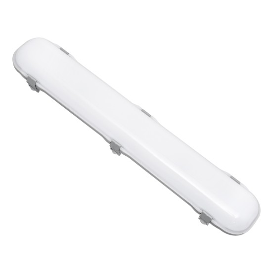 GloboStar® 60170 LED Γραμμικό Βιομηχανικό Φωτιστικό Tri-Proof 60cm 24W 2785lm 120° AC 220-240V Αδιάβροχο IP65 Μ60 x Π10.5 x Υ8cm Ψυχρό Λευκό 6000K - 3 Χρόνια Εγγύηση GloboStar® 60170 LED Γραμμικό Βιομηχανικό Φωτιστικό Tri-Proof 60cm 24W 2785lm 120° AC 220-240V Αδιάβροχο IP65 Μ60 x Π10.5 x Υ8cm Ψυχρό Λευκό 6000K - 3 Χρόνια Εγγύηση