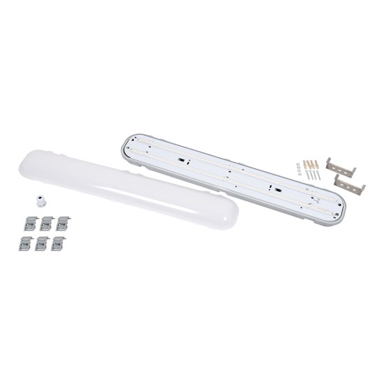 GloboStar® 60170 LED Γραμμικό Βιομηχανικό Φωτιστικό Tri-Proof 60cm 24W 2785lm 120° AC 220-240V Αδιάβροχο IP65 Μ60 x Π10.5 x Υ8cm Ψυχρό Λευκό 6000K - 3 Χρόνια Εγγύηση GloboStar® 60170 LED Γραμμικό Βιομηχανικό Φωτιστικό Tri-Proof 60cm 24W 2785lm 120° AC 220-240V Αδιάβροχο IP65 Μ60 x Π10.5 x Υ8cm Ψυχρό Λευκό 6000K - 3 Χρόνια Εγγύηση