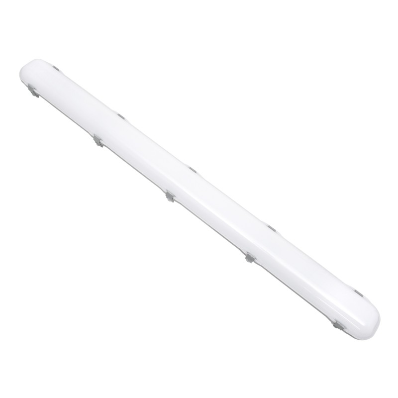GloboStar® 60175 LED Γραμμικό Βιομηχανικό Φωτιστικό Tri-Proof 120cm 48W 5426lm 120° AC 220-240V Αδιάβροχο IP65 Μ120 x Π10,5 x Υ8cm Θερμό Λευκό 2700K - 3 Χρόνια Εγγύηση