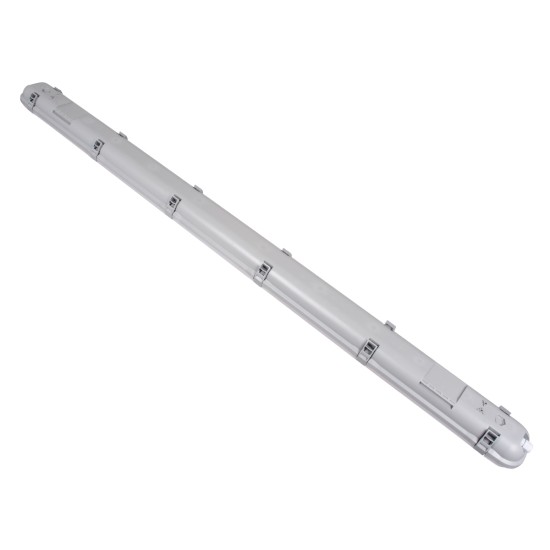 GloboStar® 60178 LED Γραμμικό Βιομηχανικό Φωτιστικό Tri-Proof 150cm 72W 8162lm 120° AC 220-240V Αδιάβροχο IP65 Μ150 x Π10,5 x Υ8cm Θερμό Λευκό 2700K - 3 Χρόνια Εγγύηση