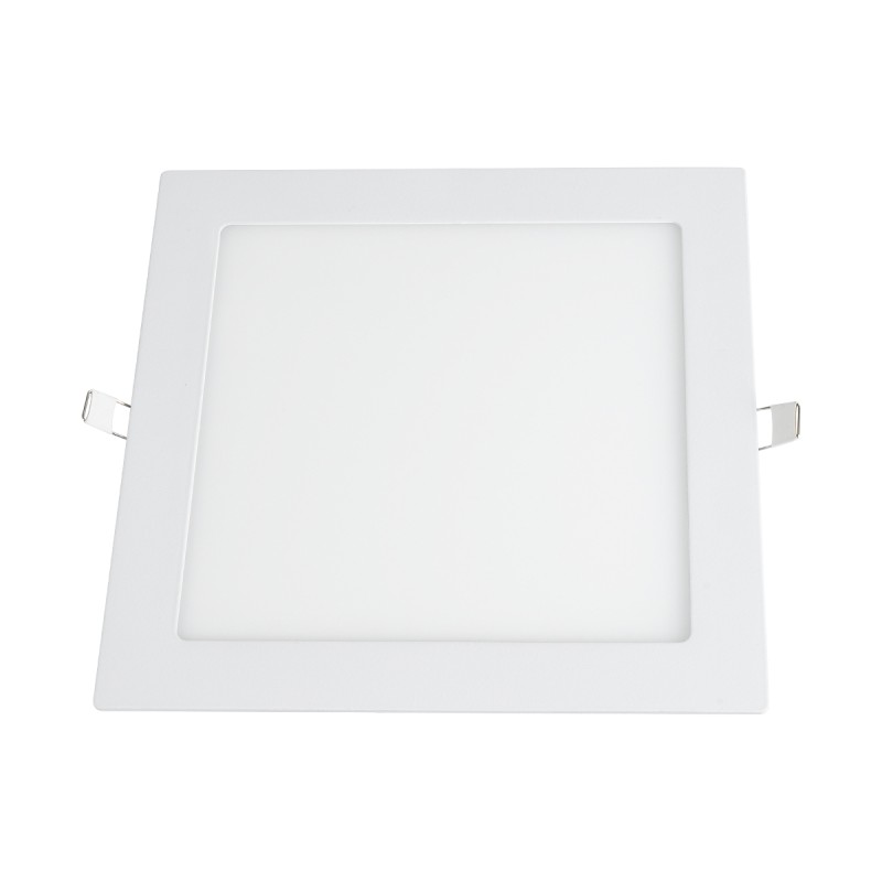 GloboStar® 60199 Χωνευτό LED Panel 20W 2060lm 120° AC 220-240V IP20 Μ22.5 x Π22.5 x Υ1.9cm Θερμό Λευκό 2700K - 3 Χρόνια Εγγύηση