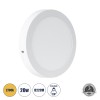 GloboStar® 60202 Εξωτερικό LED Panel Φ22cm 20W 2060lm 120° AC 220-240V IP20 Φ22.2 x Υ3cm Θερμό Λευκό 2700K - 3 Χρόνια Εγγύηση