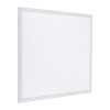 GloboStar® 60210 Χωνευτό LED Panel Milky Super Slim 60x60cm 48W 4560lm 120° CRI≥80Ra UGR<19 AC 220-240V IP20 Μ60 x Π60 x Υ1.5cm - Φυσικό Λευκό 4500K - TÜV Certified Driver - 5 Years Warranty