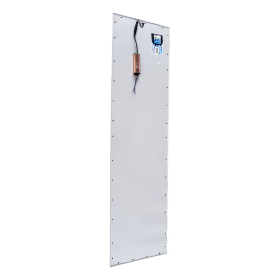 GloboStar® 60212 Χωνευτό LED Panel Milky Super Slim 120x30cm 48W 4800lm 120° CRI≥80Ra UGR<19 AC 220-240V IP20 Μ120 x Π30 x Υ1.5cm - Ψυχρό Λευκό 6000K - TÜV Certified Driver - 5 Years Warranty