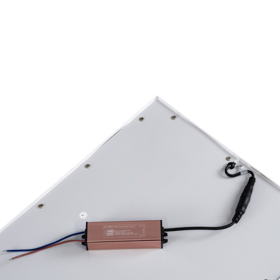 GloboStar® 60212 Χωνευτό LED Panel Milky Super Slim 120x30cm 48W 4800lm 120° CRI≥80Ra UGR<19 AC 220-240V IP20 Μ120 x Π30 x Υ1.5cm - Ψυχρό Λευκό 6000K - TÜV Certified Driver - 5 Years Warranty
