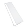 GloboStar® 60221 Πλαίσιο Στήριξης PVC Επιτοίχιας Τοποθέτησης για LED Panel 120x30cm - Λευκό