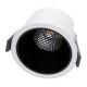 GloboStar® PLUTO-M 60253 Χωνευτό LED Spot Downlight TrimLess Φ8.4cm 10W 1250lm 38° AC 220-240V IP20 Φ8.4 x Υ5.9cm - Στρόγγυλο - Λευκό με Μαύρο Κάτοπτρο & Anti-Glare HoneyComb - Θερμό Λευκό 2700K - Bridgelux COB - 5 Years Warranty GloboStar® PLUTO-M 60253 Χωνευτό LED Spot Downlight TrimLess Φ8.4cm 10W 1250lm 38° AC 220-240V IP20 Φ8.4 x Υ5.9cm - Στρόγγυλο - Λευκό με Μαύρο Κάτοπτρο & Anti-Glare HoneyComb - Θερμό Λευκό 2700K - Bridgelux COB - 5 Years Warranty