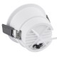 GloboStar® PLUTO-M 60253 Χωνευτό LED Spot Downlight TrimLess Φ8.4cm 10W 1250lm 38° AC 220-240V IP20 Φ8.4 x Υ5.9cm - Στρόγγυλο - Λευκό με Μαύρο Κάτοπτρο & Anti-Glare HoneyComb - Θερμό Λευκό 2700K - Bridgelux COB - 5 Years Warranty GloboStar® PLUTO-M 60253 Χωνευτό LED Spot Downlight TrimLess Φ8.4cm 10W 1250lm 38° AC 220-240V IP20 Φ8.4 x Υ5.9cm - Στρόγγυλο - Λευκό με Μαύρο Κάτοπτρο & Anti-Glare HoneyComb - Θερμό Λευκό 2700K - Bridgelux COB - 5 Years Warranty