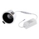 GloboStar® PLUTO-M 60253 Χωνευτό LED Spot Downlight TrimLess Φ8.4cm 10W 1250lm 38° AC 220-240V IP20 Φ8.4 x Υ5.9cm - Στρόγγυλο - Λευκό με Μαύρο Κάτοπτρο & Anti-Glare HoneyComb - Θερμό Λευκό 2700K - Bridgelux COB - 5 Years Warranty GloboStar® PLUTO-M 60253 Χωνευτό LED Spot Downlight TrimLess Φ8.4cm 10W 1250lm 38° AC 220-240V IP20 Φ8.4 x Υ5.9cm - Στρόγγυλο - Λευκό με Μαύρο Κάτοπτρο & Anti-Glare HoneyComb - Θερμό Λευκό 2700K - Bridgelux COB - 5 Years Warranty
