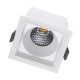 GloboStar® PLUTO-M 60273 Χωνευτό LED Spot Downlight TrimLess Μ8.4xΠ8.4cm 10W 1250lm 38° AC 220-240V IP20 Μ8.4 x Π8.4 x Υ5.9cm - Τετράγωνο - Λευκό & Anti-Glare HoneyComb - Θερμό Λευκό 2700K - Bridgelux COB - 5 Years Warranty GloboStar® PLUTO-M 60273 Χωνευτό LED Spot Downlight TrimLess Μ8.4xΠ8.4cm 10W 1250lm 38° AC 220-240V IP20 Μ8.4 x Π8.4 x Υ5.9cm - Τετράγωνο - Λευκό & Anti-Glare HoneyComb - Θερμό Λευκό 2700K - Bridgelux COB - 5 Years Warranty
