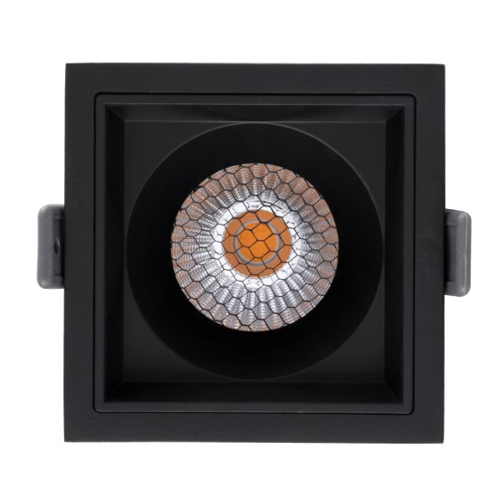 GloboStar® PLUTO-M 60275 Χωνευτό LED Spot Downlight TrimLess Μ8.4xΠ8.4cm 10W 1250lm 38° AC 220-240V IP20 Μ8.4 x Π8.4 x Υ5.9cm - Τετράγωνο - Μαύρο & Anti-Glare HoneyComb - Θερμό Λευκό 2700K - Bridgelux COB - 5 Years Warranty GloboStar® PLUTO-M 60275 Χωνευτό LED Spot Downlight TrimLess Μ8.4xΠ8.4cm 10W 1250lm 38° AC 220-240V IP20 Μ8.4 x Π8.4 x Υ5.9cm - Τετράγωνο - Μαύρο & Anti-Glare HoneyComb - Θερμό Λευκό 2700K - Bridgelux COB - 5 Years Warranty