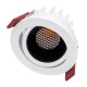 GloboStar® LEO-R 60283 Χωνευτό LED Spot Downlight TrimLess Φ8.5cm 10W 1250lm 38° AC 220-240V IP20 Φ8.5 x Υ6.6cm - Στρόγγυλο - Κινούμενο - Λευκό με Μαύρο Κάτοπτρο & Anti-Glare HoneyComb - Θερμό Λευκό 2700K - Bridgelux COB - 5 Years Warranty GloboStar® LEO-R 60283 Χωνευτό LED Spot Downlight TrimLess Φ8.5cm 10W 1250lm 38° AC 220-240V IP20 Φ8.5 x Υ6.6cm - Στρόγγυλο - Κινούμενο - Λευκό με Μαύρο Κάτοπτρο & Anti-Glare HoneyComb - Θερμό Λευκό 2700K - Bridgelux COB - 5 Years Warranty