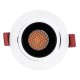 GloboStar® LEO-R 60283 Χωνευτό LED Spot Downlight TrimLess Φ8.5cm 10W 1250lm 38° AC 220-240V IP20 Φ8.5 x Υ6.6cm - Στρόγγυλο - Κινούμενο - Λευκό με Μαύρο Κάτοπτρο & Anti-Glare HoneyComb - Θερμό Λευκό 2700K - Bridgelux COB - 5 Years Warranty GloboStar® LEO-R 60283 Χωνευτό LED Spot Downlight TrimLess Φ8.5cm 10W 1250lm 38° AC 220-240V IP20 Φ8.5 x Υ6.6cm - Στρόγγυλο - Κινούμενο - Λευκό με Μαύρο Κάτοπτρο & Anti-Glare HoneyComb - Θερμό Λευκό 2700K - Bridgelux COB - 5 Years Warranty