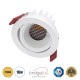 GloboStar® LEO-R 60285 Χωνευτό LED Spot Downlight TrimLess Φ8.5cm 10W 1250lm 38° AC 220-240V IP20 Φ8.5 x Υ6.6cm - Στρόγγυλο - Κινούμενο - Λευκό & Anti-Glare HoneyComb - Θερμό Λευκό 2700K - Bridgelux COB - 5 Years Warranty GloboStar® LEO-R 60285 Χωνευτό LED Spot Downlight TrimLess Φ8.5cm 10W 1250lm 38° AC 220-240V IP20 Φ8.5 x Υ6.6cm - Στρόγγυλο - Κινούμενο - Λευκό & Anti-Glare HoneyComb - Θερμό Λευκό 2700K - Bridgelux COB - 5 Years Warranty