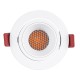 GloboStar® LEO-R 60285 Χωνευτό LED Spot Downlight TrimLess Φ8.5cm 10W 1250lm 38° AC 220-240V IP20 Φ8.5 x Υ6.6cm - Στρόγγυλο - Κινούμενο - Λευκό & Anti-Glare HoneyComb - Θερμό Λευκό 2700K - Bridgelux COB - 5 Years Warranty GloboStar® LEO-R 60285 Χωνευτό LED Spot Downlight TrimLess Φ8.5cm 10W 1250lm 38° AC 220-240V IP20 Φ8.5 x Υ6.6cm - Στρόγγυλο - Κινούμενο - Λευκό & Anti-Glare HoneyComb - Θερμό Λευκό 2700K - Bridgelux COB - 5 Years Warranty