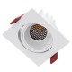 GloboStar® LEO-SQ 60291 Χωνευτό LED Spot Downlight TrimLess Μ8.5xΠ8.5cm 10W 1250lm 38° AC 220-240V IP20 Μ8.5 x Π8.5 x Υ6.6cm - Τετράγωνο - Κινούμενο - Λευκό & Anti-Glare HoneyComb - Θερμό Λευκό 2700K - Bridgelux COB - 5 Years Warranty GloboStar® LEO-SQ 60291 Χωνευτό LED Spot Downlight TrimLess Μ8.5xΠ8.5cm 10W 1250lm 38° AC 220-240V IP20 Μ8.5 x Π8.5 x Υ6.6cm - Τετράγωνο - Κινούμενο - Λευκό & Anti-Glare HoneyComb - Θερμό Λευκό 2700K - Bridgelux COB - 5 Years Warranty