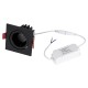 GloboStar® LEO-SQ 60293 Χωνευτό LED Spot Downlight TrimLess Μ8.5xΠ8.5cm 10W 1250lm 38° AC 220-240V IP20 Μ8.5 x Π8.5 x Υ6.6cm - Τετράγωνο - Κινούμενο - Μαύρο & Anti-Glare HoneyComb - Θερμό Λευκό 2700K - Bridgelux COB - 5 Years Warranty GloboStar® LEO-SQ 60293 Χωνευτό LED Spot Downlight TrimLess Μ8.5xΠ8.5cm 10W 1250lm 38° AC 220-240V IP20 Μ8.5 x Π8.5 x Υ6.6cm - Τετράγωνο - Κινούμενο - Μαύρο & Anti-Glare HoneyComb - Θερμό Λευκό 2700K - Bridgelux COB - 5 Years Warranty