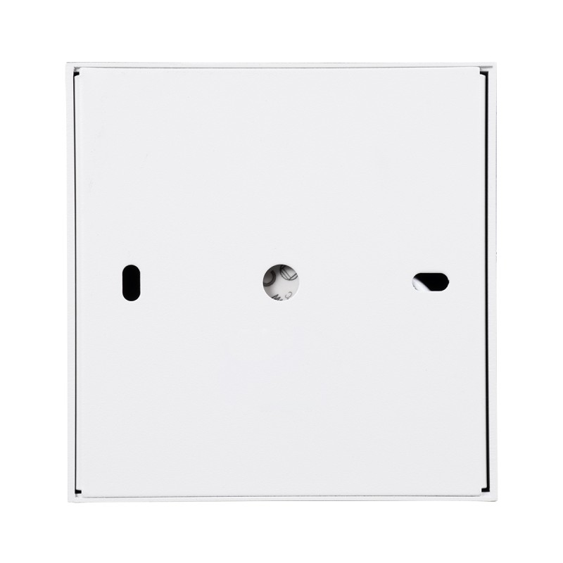 GloboStar® LUMINAR SUPERIOR 60339 Επιφανειακό LED Spot Downlight TrimLess 30W 4050lm 36° AC 220-240V IP20 Μ12 x Π12 x Υ6.6cm - Λευκό με Κάτοπτρο Χρωμίου - Θερμό Λευκό 2700K - Bridgelux High Lumen Chip Gen2 - TÜV Certified Driver - 5 Years Warranty