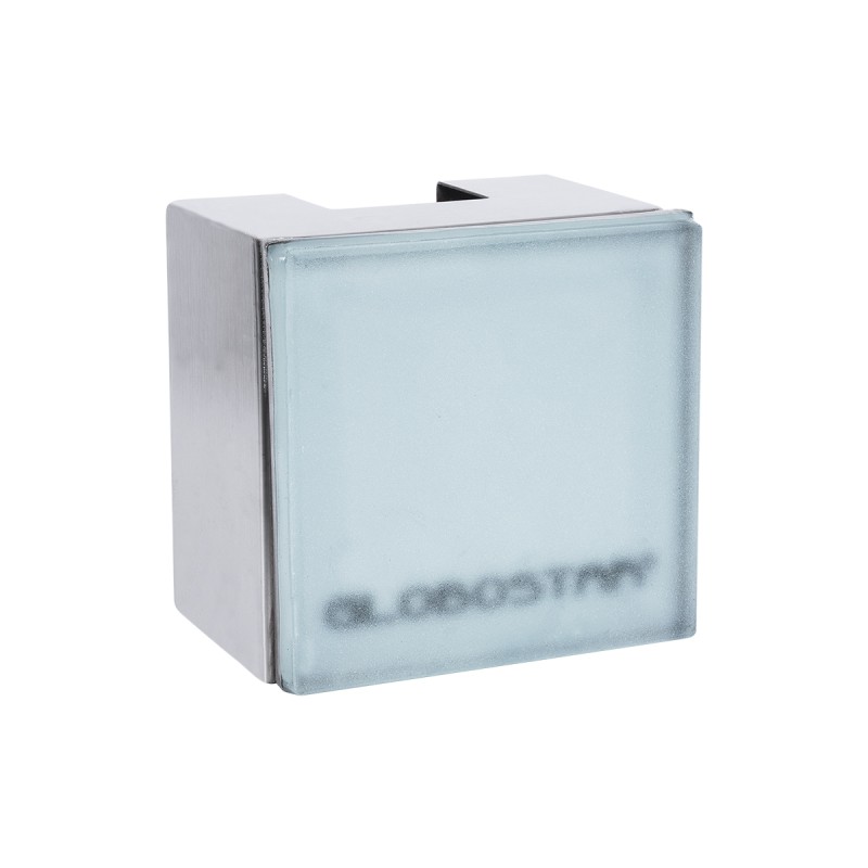 GloboStar® CYBOLITHOS 60365 Χωνευτό Φωτιστικό Σποτ Δαπέδου LED 2W 260lm 120° DC 24V Αδιάβροχο IP68 IK06 Μ10 x Π10 x Υ8cm 2700K Dimmable - Tempered Γαλακτερό Γυαλί & Ανοξείδωτο Ατσάλι - Bridgelux Chip - 3 Χρόνια Εγγύηση