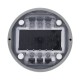 GloboStar® ROADER 60367 Professional LED Strobe Αυτόνομος Ηλιακός Χωνευτός Ανακλαστήρας Οδοστρώματος με Ενσωματωμένο Φωτοβολταϊκό Panel 2.5V 220mA & Επαναφορτιζόμενη Μπαταρία Ni-MH 1.2V 1200mAh - Αδιάβροχο IP68 - Ψυχρό Λευκό 6000K - Max Pass Load 20 Τ