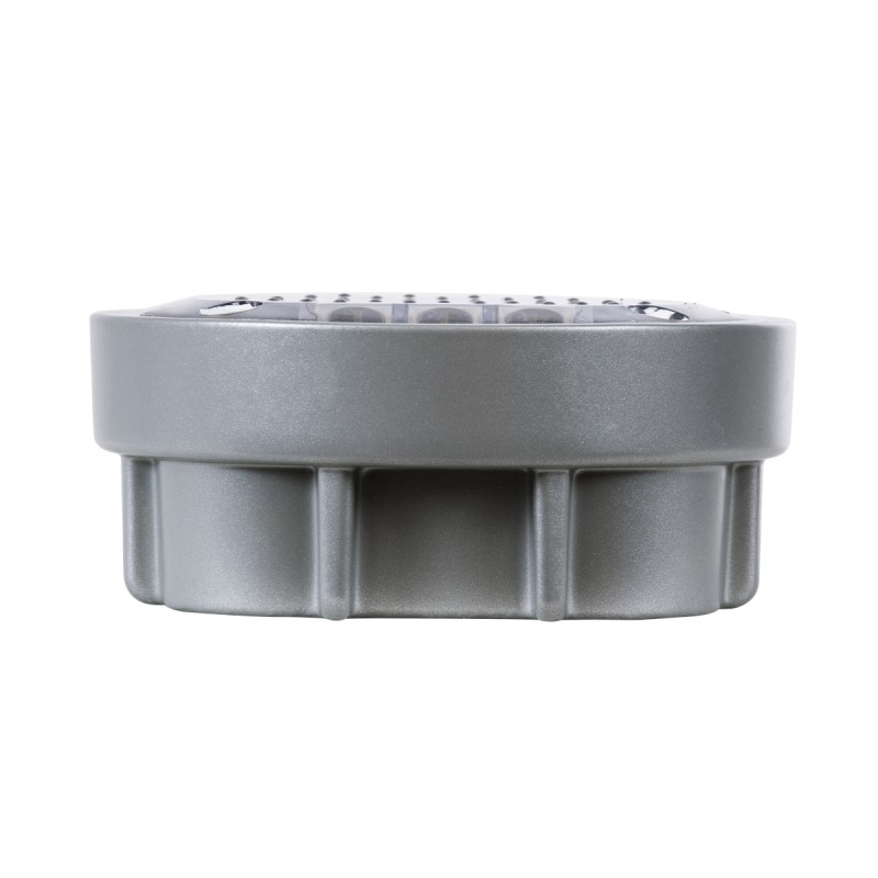 GloboStar® ROADER 60367 Professional LED Strobe Αυτόνομος Ηλιακός Χωνευτός Ανακλαστήρας Οδοστρώματος με Ενσωματωμένο Φωτοβολταϊκό Panel 2.5V 220mA & Επαναφορτιζόμενη Μπαταρία Ni-MH 1.2V 1200mAh - Αδιάβροχο IP68 - Ψυχρό Λευκό 6000K - Max Pass Load 20 Τ