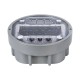 GloboStar® ROADER 60367 Professional LED Strobe Αυτόνομος Ηλιακός Χωνευτός Ανακλαστήρας Οδοστρώματος με Ενσωματωμένο Φωτοβολταϊκό Panel 2.5V 220mA & Επαναφορτιζόμενη Μπαταρία Ni-MH 1.2V 1200mAh - Αδιάβροχο IP68 - Ψυχρό Λευκό 6000K - Max Pass Load 20 Τ