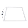 GloboStar® 60369 Χωνευτό LED Panel Linear Frameless Super Slim 60x60cm 48W 5520lm 120° CRI≥85Ra AC 220-240V IP44 Μ60 x Π60 x Υ1.5cm - Φυσικό Λευκό 4500K - TÜV Certified Driver - 5 Years Warranty
